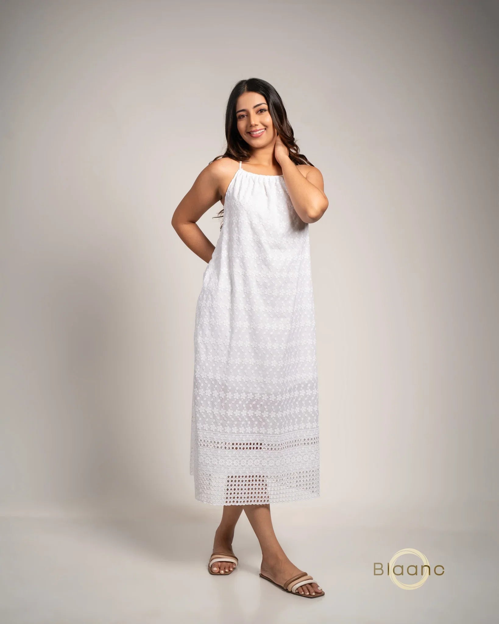 Soft Cutlawn Maxi Dress