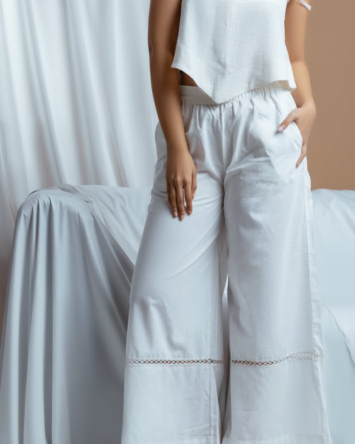 The Ecru Isle Pants