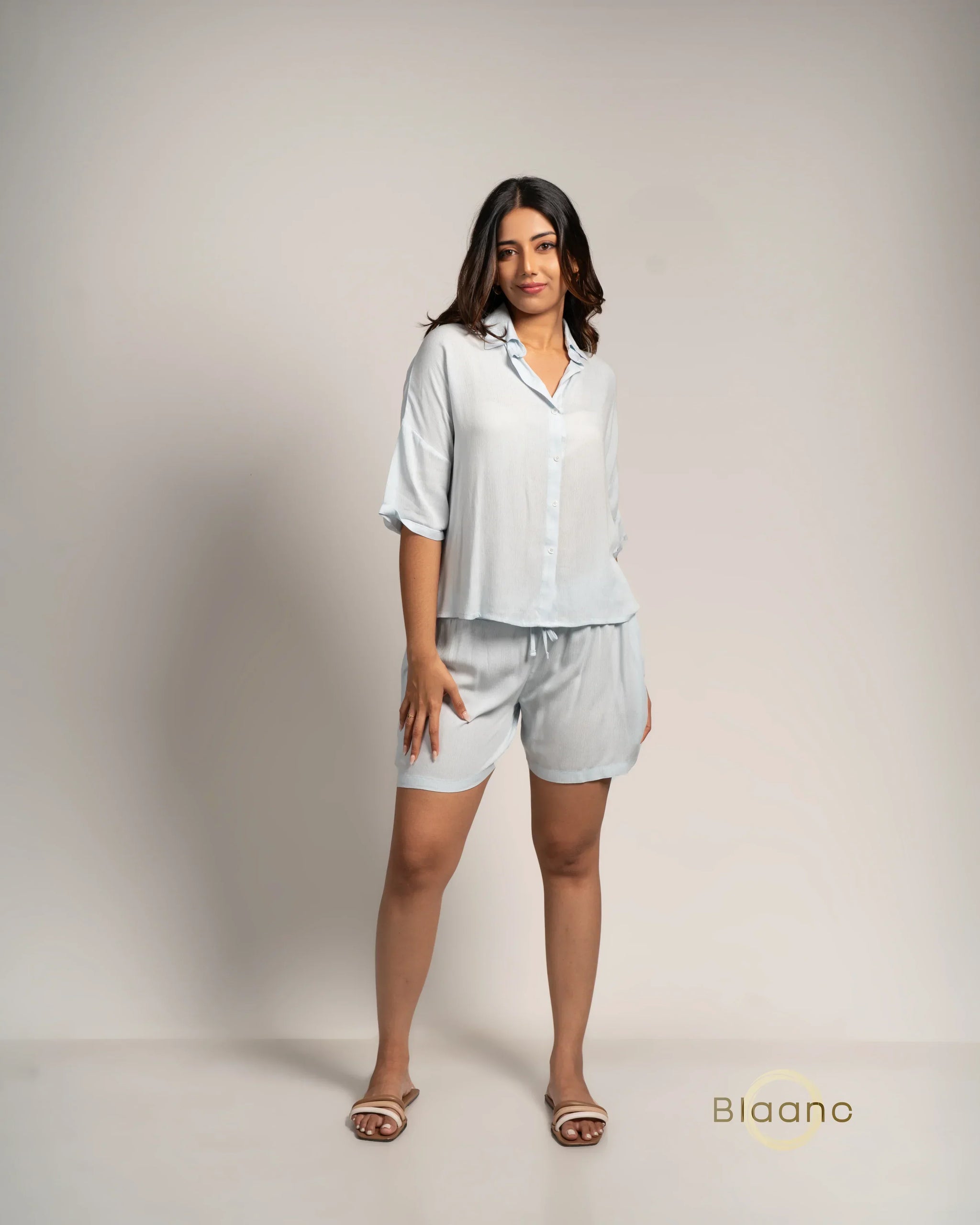 Double Cotton Gauze Lounge Set