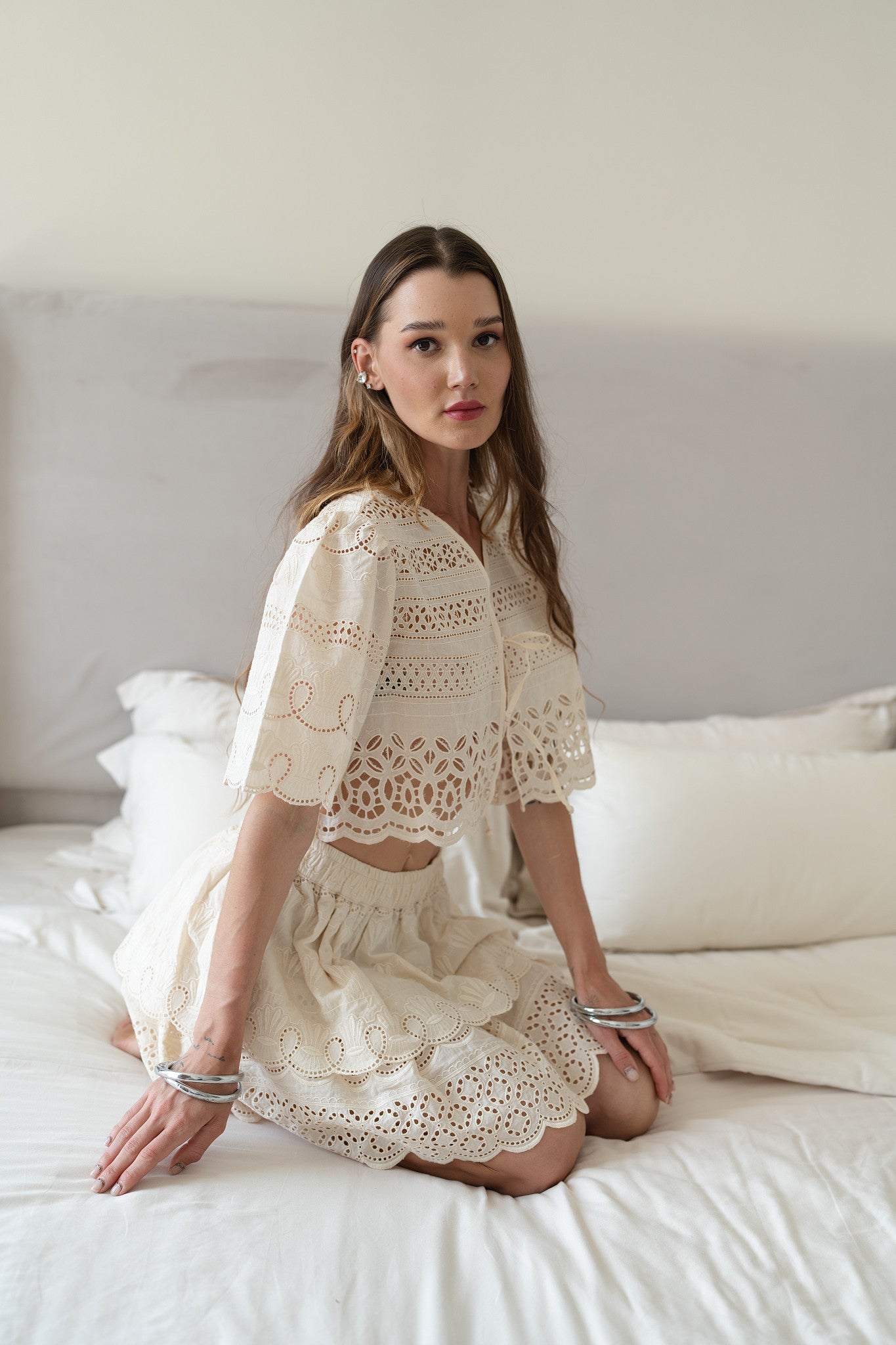 Blaanc Lace Couture Set