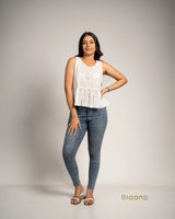 Petalfall Glimmer Top