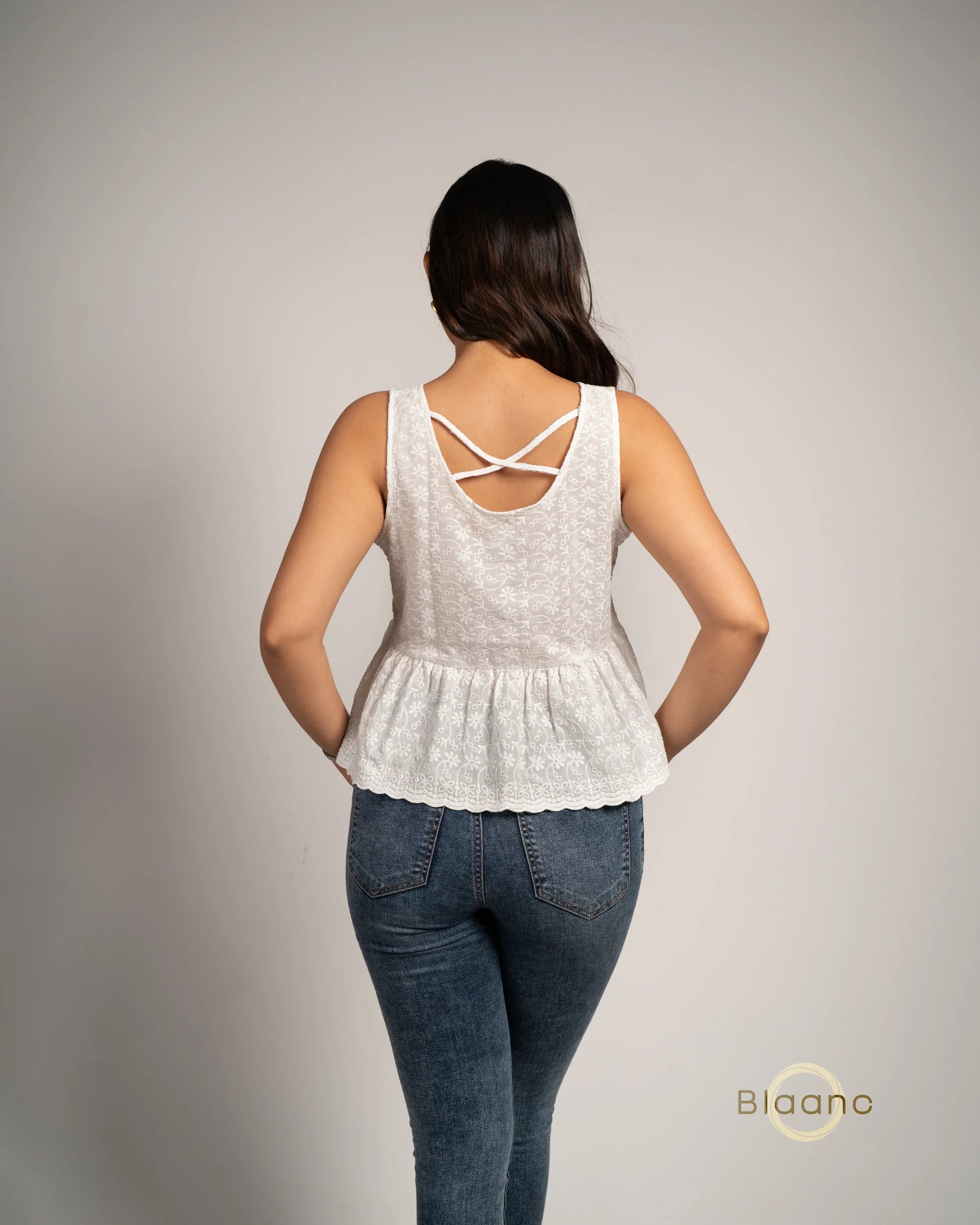 Petalfall Glimmer Top