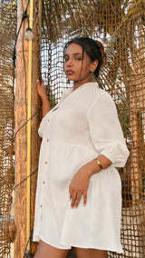 The White Frame Dress