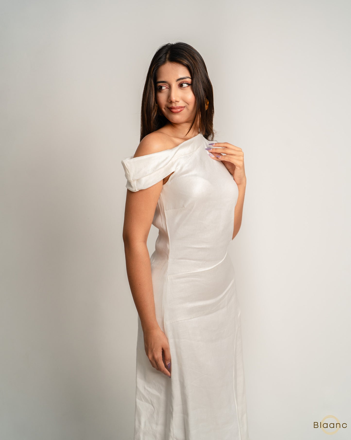 Ivory Whisper Midi Dress