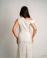 Ivory Whisper Midi Dress