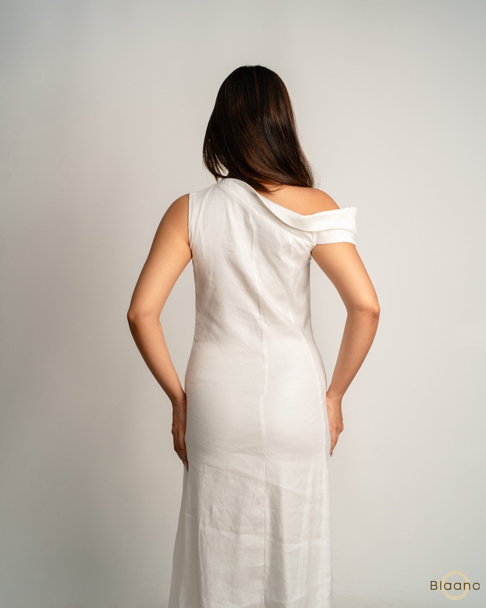 Ivory Whisper Midi Dress