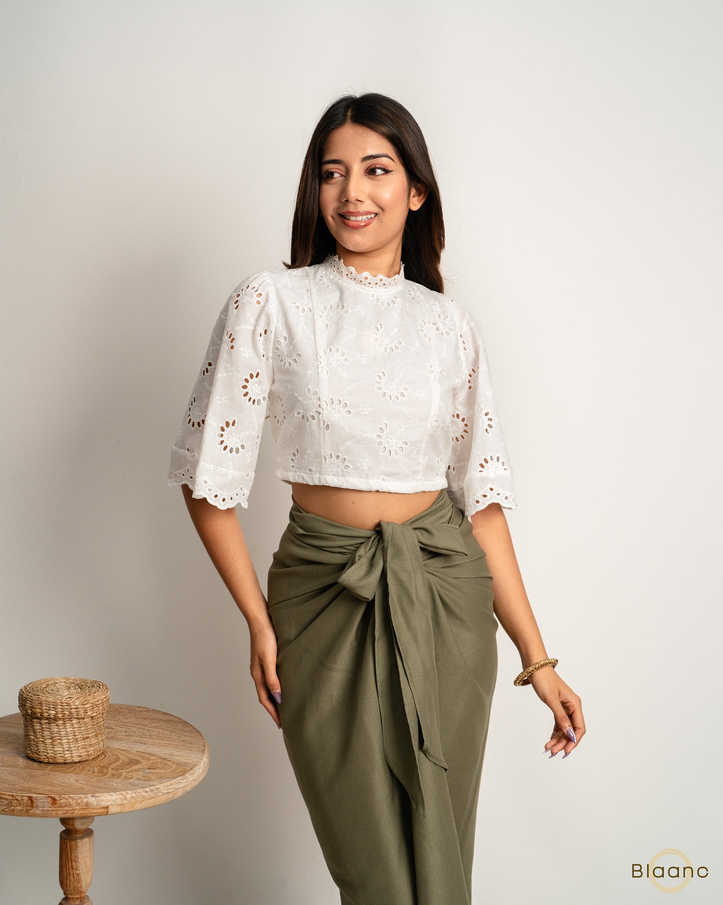 Cloud Crop Blouse