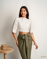 Cloud Crop Blouse
