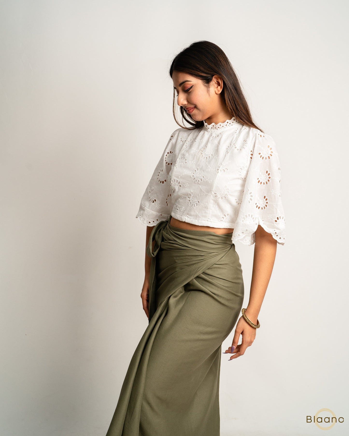 Cloud Crop Blouse