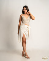 Lace Contour Top